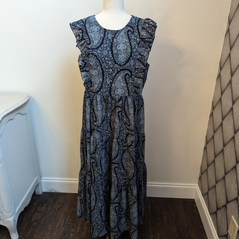 J.Crew Factory Tiered Ruffle Maxi Dress - Picture 5 of 10